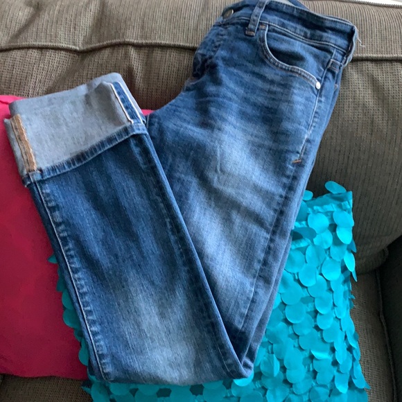 Pilcro and the Letterpress Denim - Anthropologie Pilcro and The Letterpress Cuff Jeans